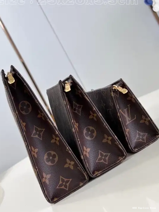Aaa replica bags Toilet VUITTON LOUIS Trio Pouch-25*20*5.5cm 0604